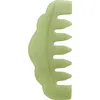 Mount Lai The Jade Massaging Gua Sha Comb In Green