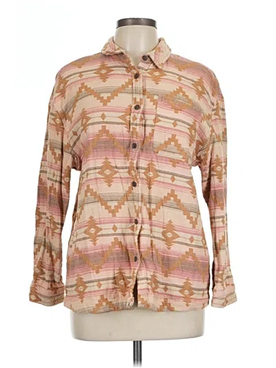 Pre-owned Mountain And Isles Cardigan Sweater In Tan