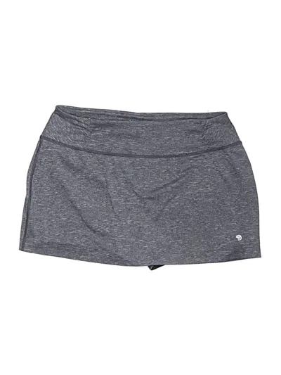 Pre-owned Mountain Hardwear Active Skort In Gray