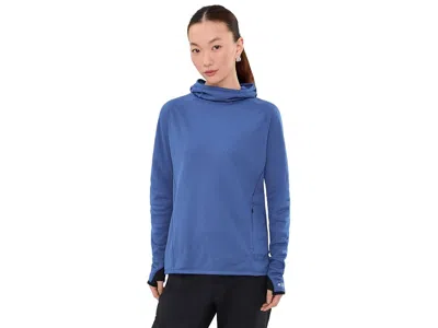 Mountain Hardwear Airmeshtm Long Sleeve Hoody Women's Clothing Berry Blue: Xs, Polyester
