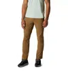 Mountain Hardwear Men's Standard Basin Trek Pant In Corozo Nut In Brown