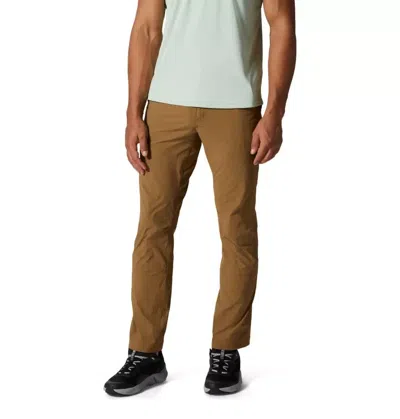 MOUNTAIN HARDWEAR BASIN TREK PANTS MEN'S COROZO NUT STRAIGHT LEG CHINO UPS687