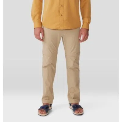 Mountain Hardwear Basin Trek Pants Mens Moab Tan Stretch Straight Leg Ddr1515 In Brown