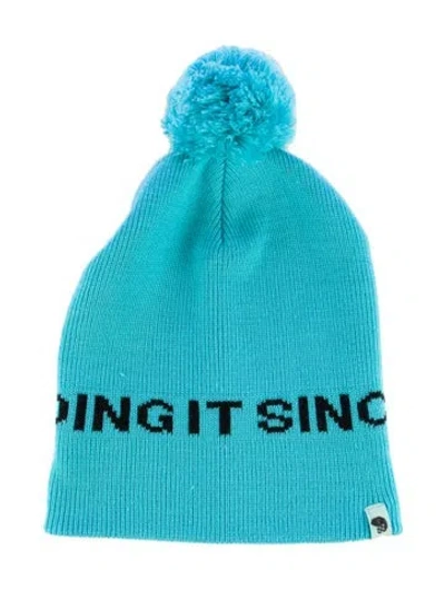 Pre-owned Mountain Hardwear Beanie In Blue