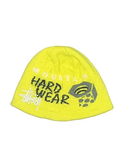 Pre-owned Mountain Hardwear Kids' Beanie Hat In Yellow