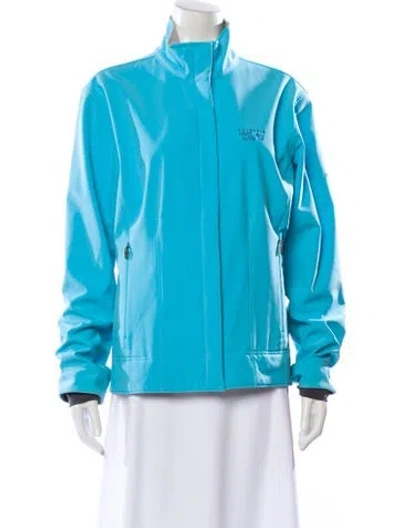 Pre-owned Mountain Hardwear Bomber Jacket In Blue