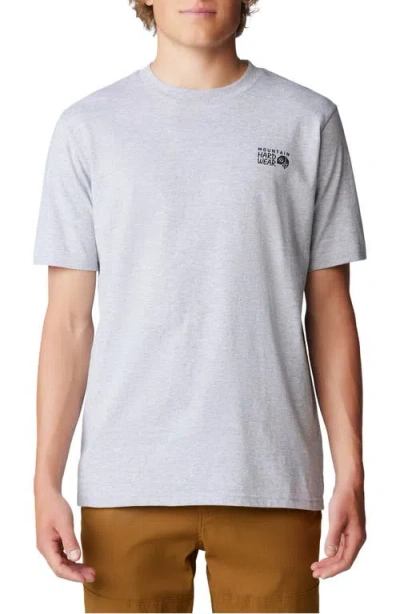 Mountain Hardwear Box Logo Graphic T-shirt In Gray