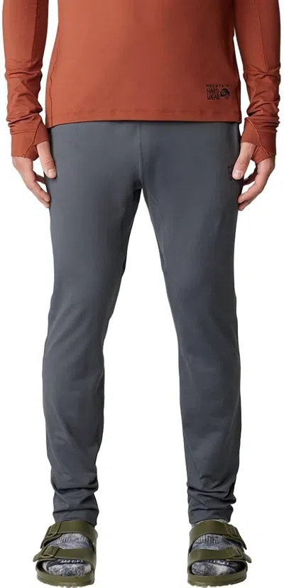 Mountain Hardwear Butter Slim Pant In Volcanic In Gray
