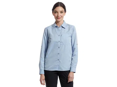 Mountain Hardwear Canyontm Long Sleeve Shirt In Blue