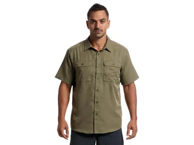 Mountain Hardwear J Tree Short Sleeve Shirt In Stone Green