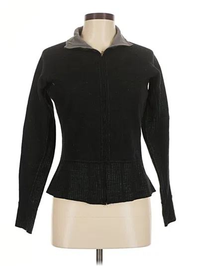 Pre-owned Mountain Hardwear Cardigan Sweater In Black