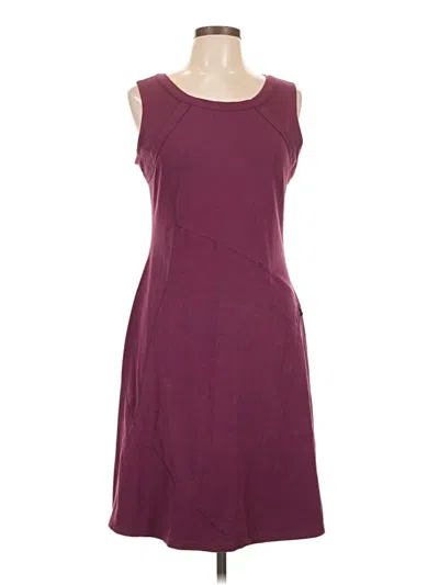 Pre-owned Mountain Hardwear Casual Dress In Burgundy