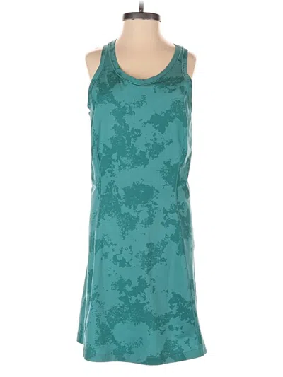 Pre-owned Mountain Hardwear Casual Dress In Teal
