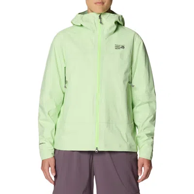 Mountain Hardwear Cloud Cipher Hooded Jacket In Green