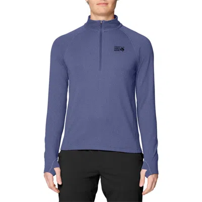 Mountain Hardwear Crater Lake Heavyweight Half Zip In Gray