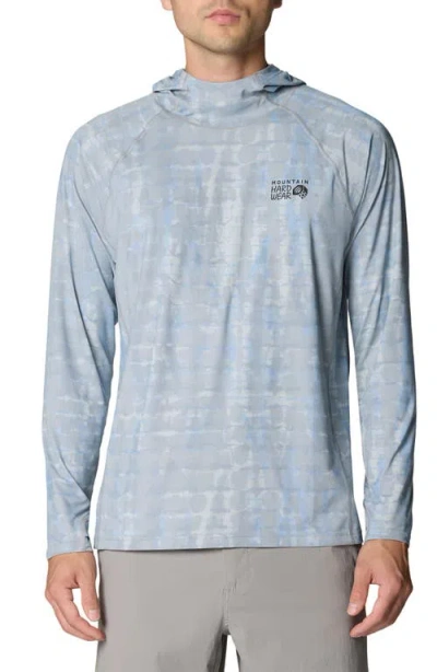 Mountain Hardwear Crater Lake Long Sleeve Hoodie In Blue
