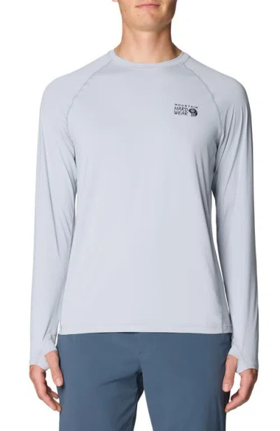 Mountain Hardwear Crater Lake Long Sleeve T-shirt In Blue