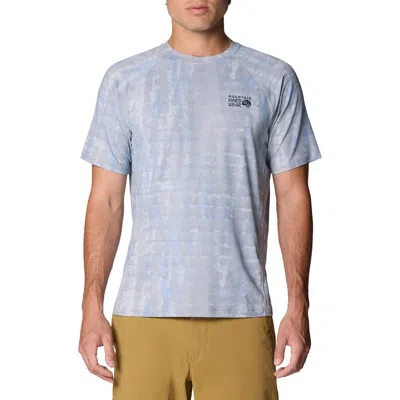 Mountain Hardwear Crater Lake Performance T-shirt In Blue