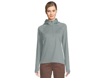 Mountain Hardwear Crater Laketm Heavyweight Half Zip Hoody In Green