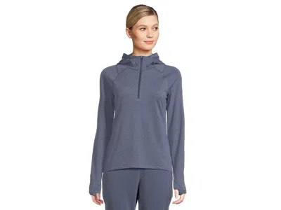 Mountain Hardwear Crater Laketm Heavyweight Half Zip Hoody In Blue