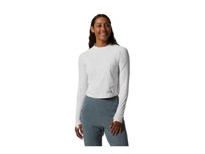 Mountain Hardwear Crater Laketm Long Sleeve Crop In White