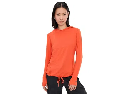Mountain Hardwear Crater Laketm Long Sleeve Hoody In Orange