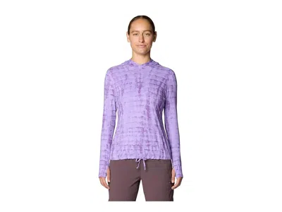 Mountain Hardwear Crater Laketm Long Sleeve Hoody In Purple