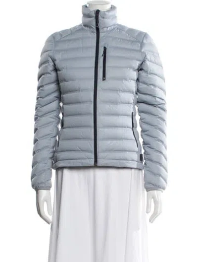 Pre-owned Mountain Hardwear Down Jacket In Blue