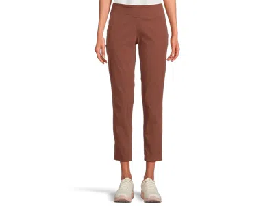 Mountain Hardwear Dynamatm High Rise Ankle Pant In Brown