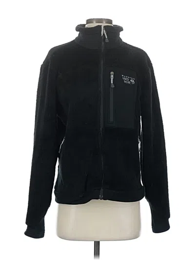 Pre-owned Mountain Hardwear Fleece Jacket In Black