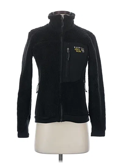 Pre-owned Mountain Hardwear Fleece Jacket In Black