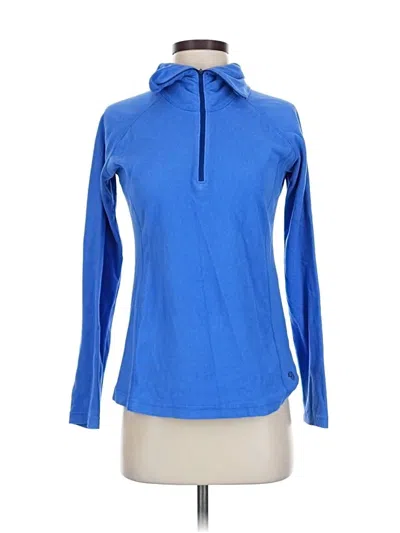 Pre-owned Mountain Hardwear Fleece Jacket In Blue