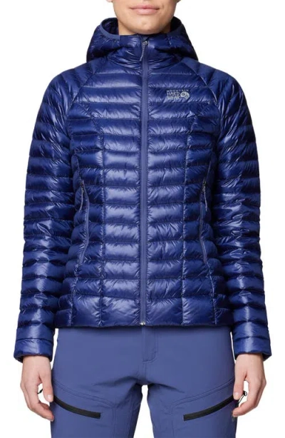 Mountain Hardwear Ghost Whisperer Hoodie In Blue