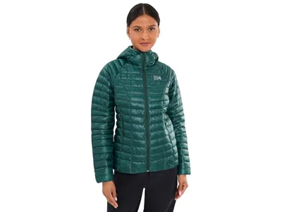 Mountain Hardwear Ghost Whisperertm Hoody Women's Clothing Aqua Green: Xs, Nylon
