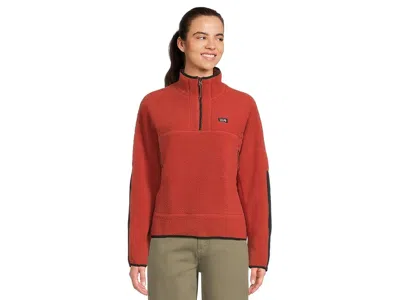 Mountain Hardwear Hicamptm Fleece Half Zip In Red