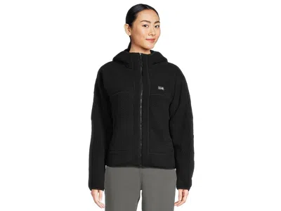 Mountain Hardwear Hicamptm Fleece Hoodie In Black