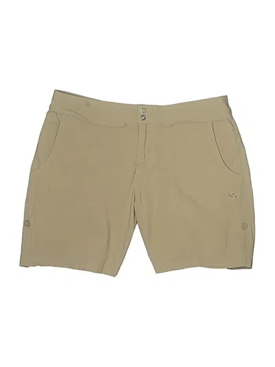 Pre-owned Mountain Hardwear Khaki Shorts In Brown