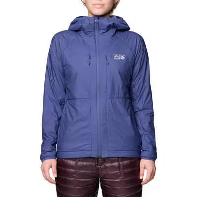 Mountain Hardwear Kor Airshell Warm Hoodie In Blue
