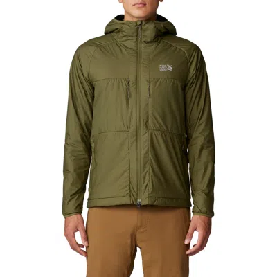 Mountain Hardwear Kor Airshell™ Warm Hoodie In Green