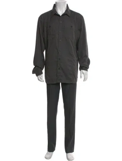 Pre-owned Mountain Hardwear Long Sleeve Shirt In Gray