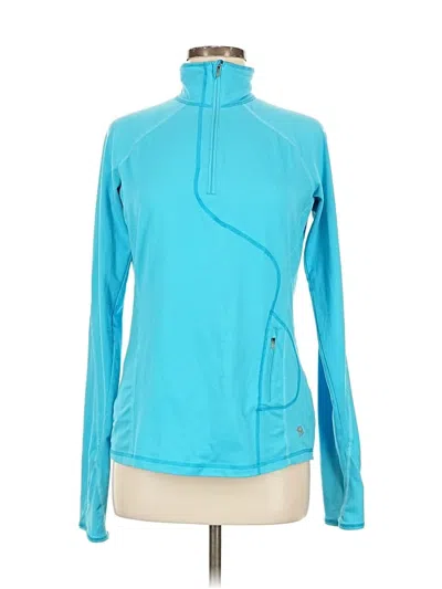 Pre-owned Mountain Hardwear Long Sleeve T-shirt In Blue