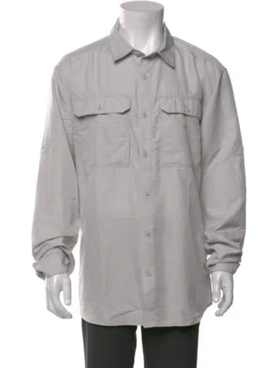 Pre-owned Mountain Hardwear Long Sleeve Western Shirt In Gray