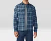 Mountain Hardwear Men's Voyager One Long Sleeve Shirt Top In Stone Green In Multi