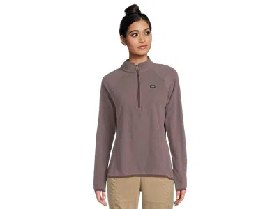 Mountain Hardwear Microchilltm 1/4 Zip Pullover In Purple
