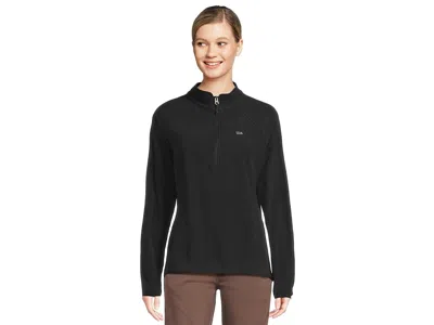 Mountain Hardwear Microchilltm 1/4 Zip Pullover In Black