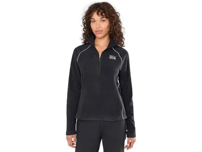Mountain Hardwear Microchilltm 1/4 Zip Women's Coat Black: Lg