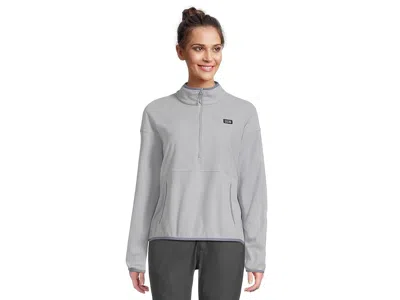 Mountain Hardwear Microchilltm Half Zip In Gray