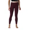 Mountain Hardwear Mountain Stretch Tight Leggings In Cocoa Red In Brown