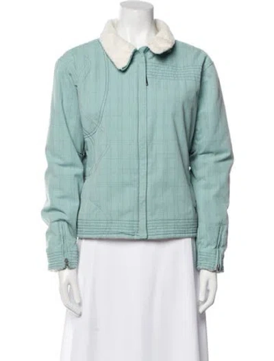 Pre-owned Mountain Hardwear Nylon Jacket In Green