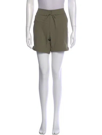 Pre-owned Mountain Hardwear Nylon Mini Shorts In Green